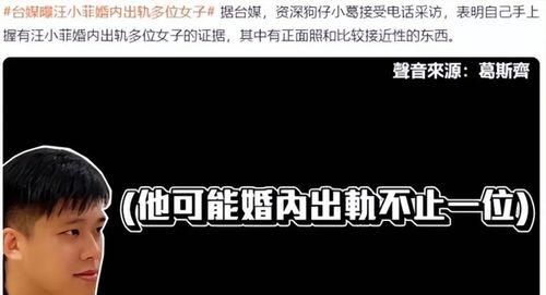 汪小菲发文爆料了吗视频,揭秘背后惊人真相